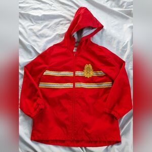 Carter's Fireman Lightweight Rain Jacket Size 7